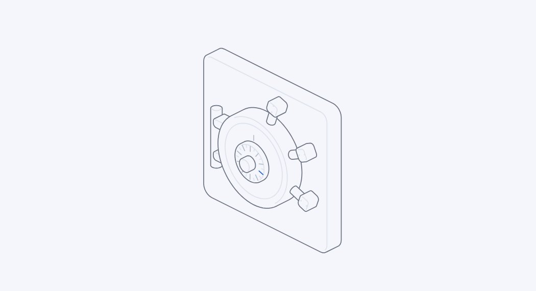 Vault line figure, an isometric drawing that answers the pointer